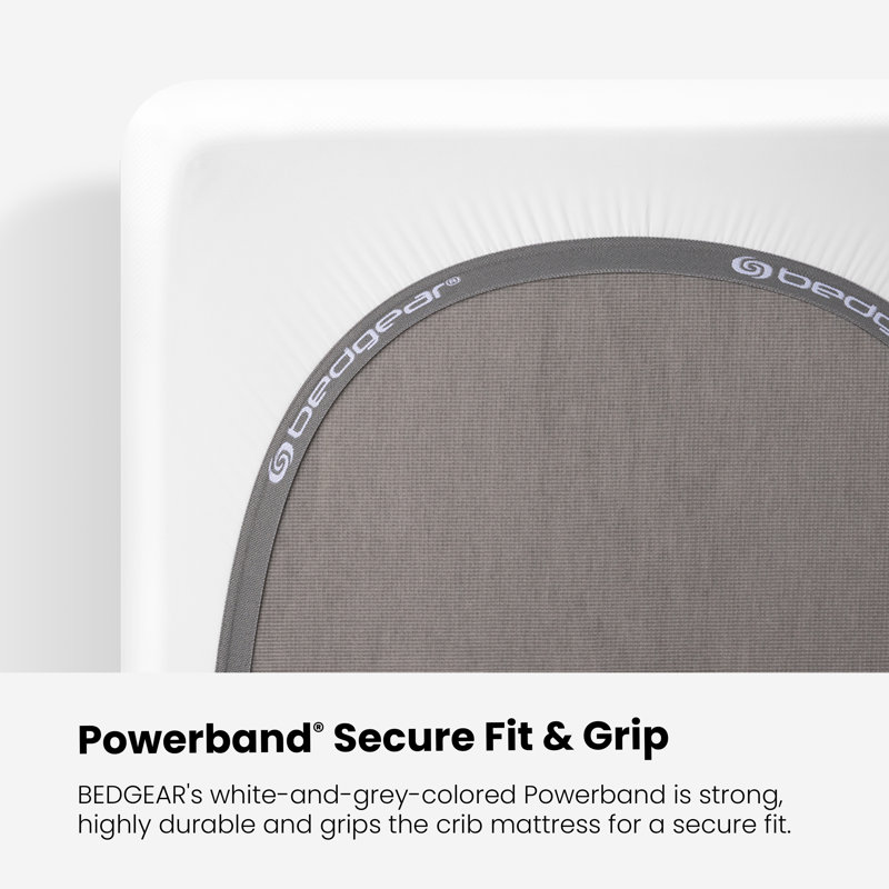 Bedgear DriTec Performance Crib Mattress Protector Moisture Wicking